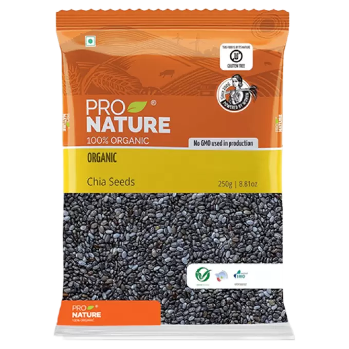 PRO NATURE ORGANIC CHIA SEEDS  150 gm