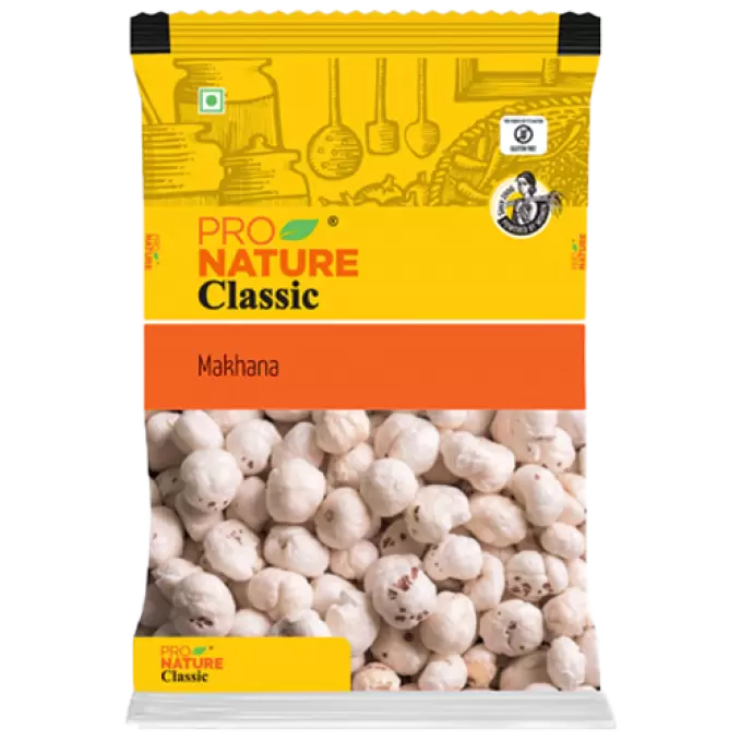 PRO NATURE ORGANIC MAKHANA 50GM 50 gm