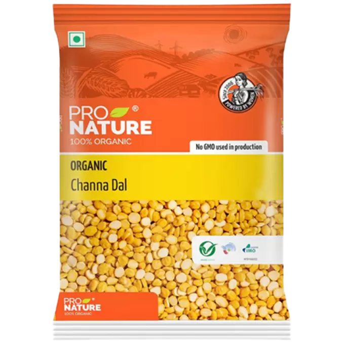 PRO NATURE ORGANIC CHANNA DAL 500 gm