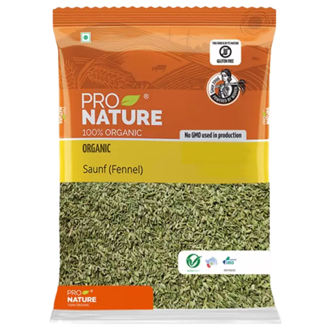 PRO NATURE ORGANIC FENNEL  100 gm