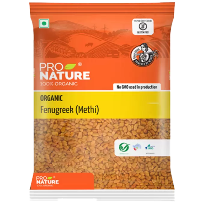 PRO NATURE ORGANIC FENUGREEK 200 gm