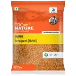 PRO NATURE ORGANIC FENUGREEK 200gm