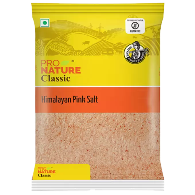 PRO NATURE ORGANIC HIMALAYAN PINK SALT 1 kg