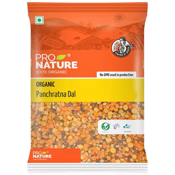 PRO NATURE ORGANIC PANCHRATNA DAL 500 gm