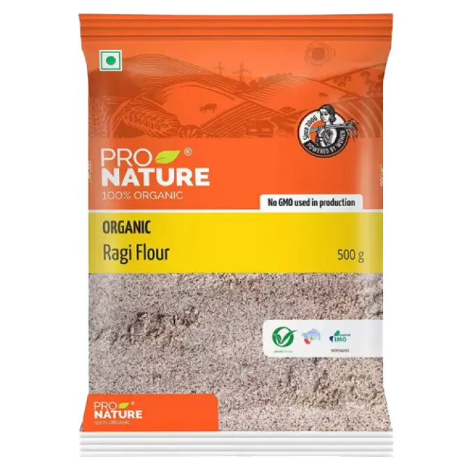 PRO NATURE ORGANIC RAGI FLOUR 500 gm