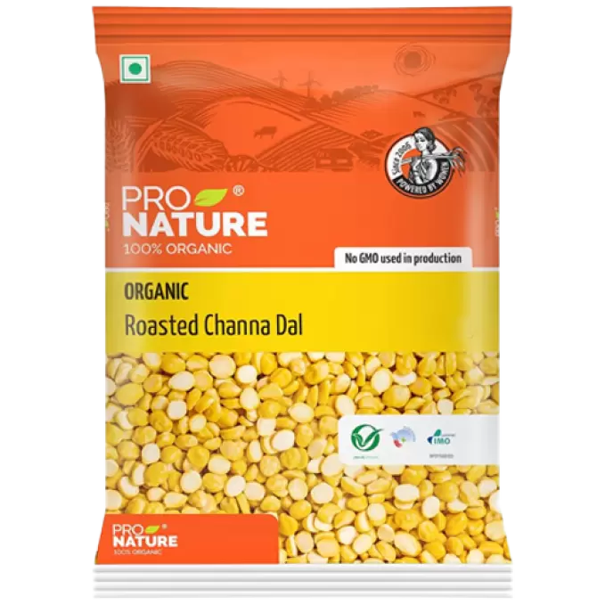 PRO NATURE ORGANIC ROASTED CHANNA DAL 200 gm