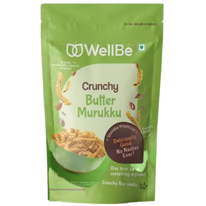 WELLBE BUTTER MURUKKU 135g 135 gm