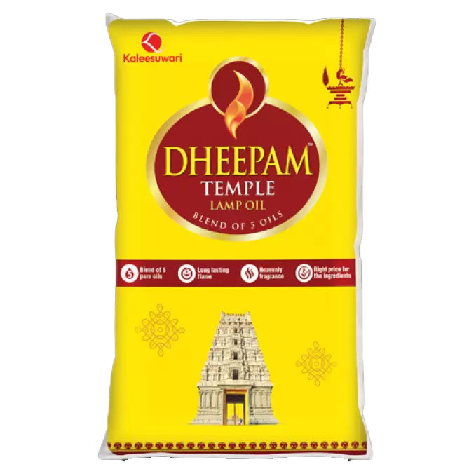 DHEEPAM LAMP OIL POUCH 1 l