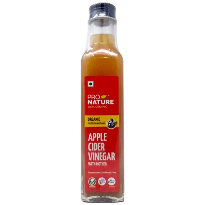 PRO NATURE ORGANIC APPLE CIDER VINEGAR  250 ml