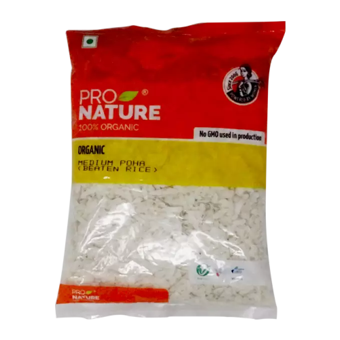 PRO NATURE ORGANIC MEDIUM POHA 500 gm