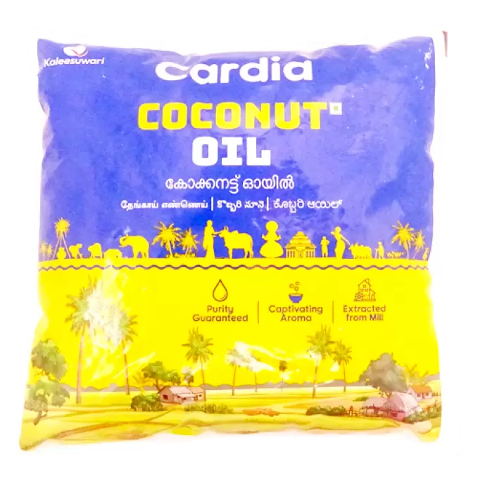 CARDIA COCONUT OIL POUCH 500 ml