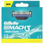 Gillette mach3 fresh clean cartridges 12n