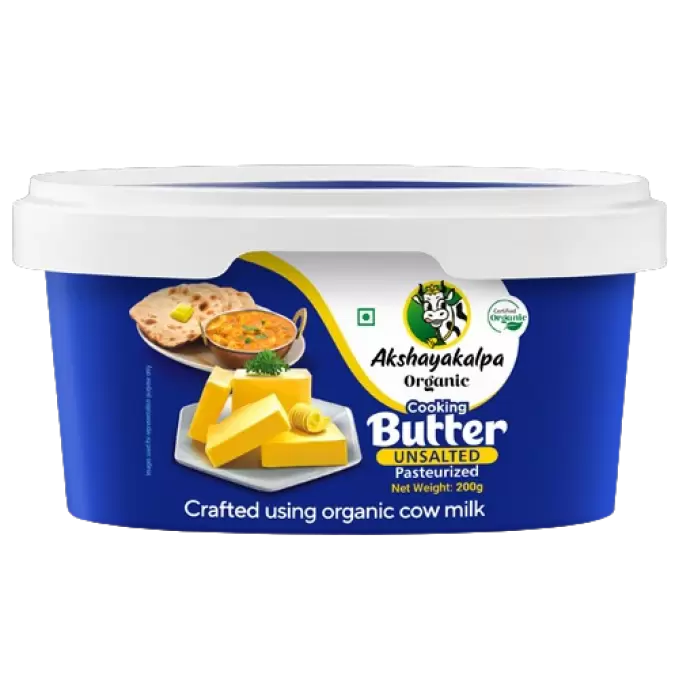 AKSHAYAKALPA ORGANIC COOKING BUTTER 200g 200 gm