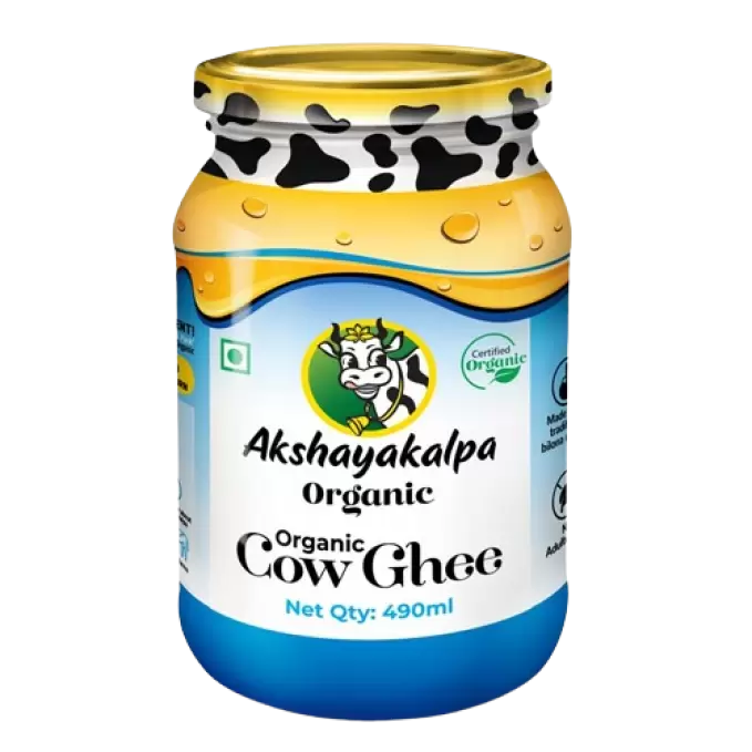 AKSHAYAKALPA ORGANIC COW GHEE 490ml 490 ml