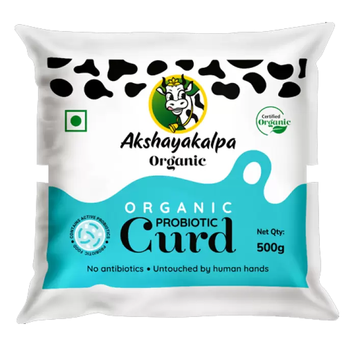 AKSHAYAKALPA ORGANIC CURD 500GM 500 gm