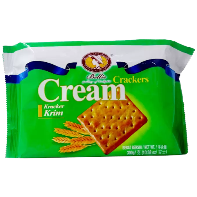 BELLIE CREAM CRACKERS 300 gm