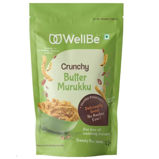 WELLBE BUTTER MURUKKU 135g 135 gm