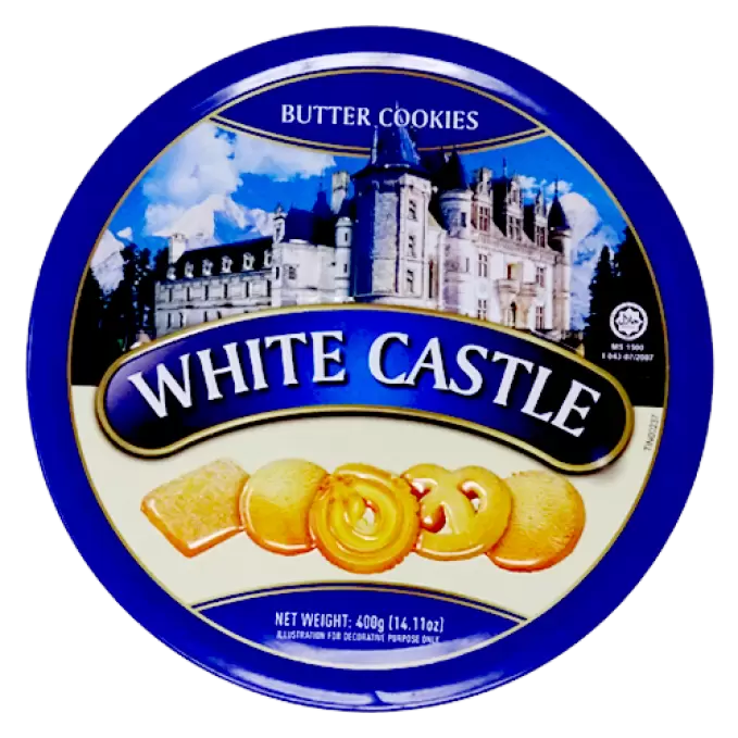 WHITE CASTLE BUTTER COOKIES  400 gm