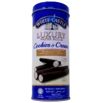 White Castle Cookies&cream Wafer Rolls 100g Tin