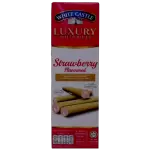 White Castle Strawberry Wafer Rolls 90g Box