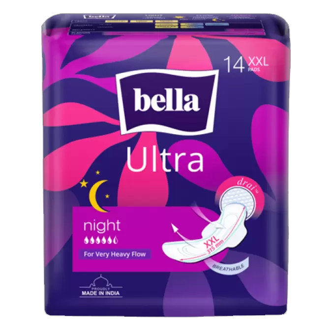 BELLA ULTRA NIGHT XXL 14PADS 14 Pack