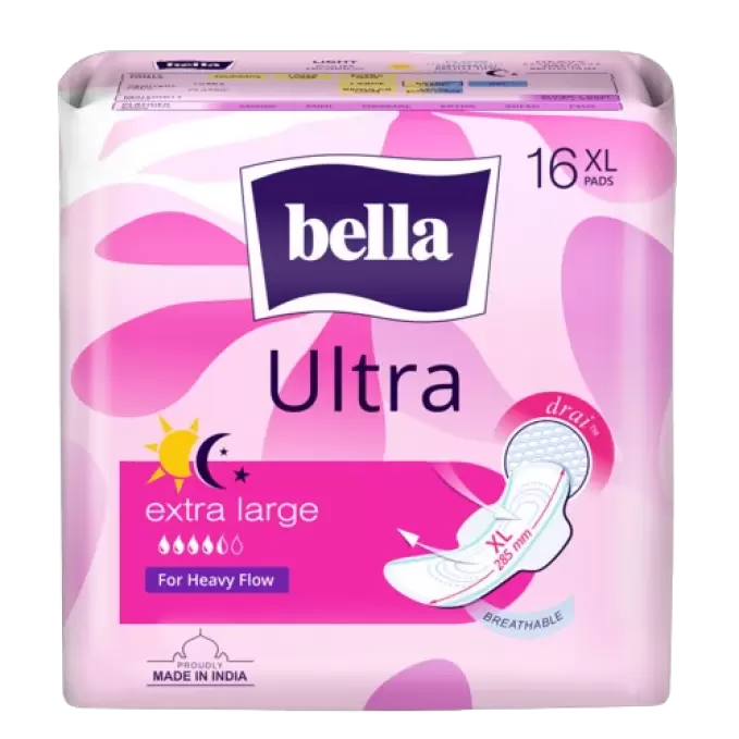 BELLA ULTRA XL16 PADS 16 Pack