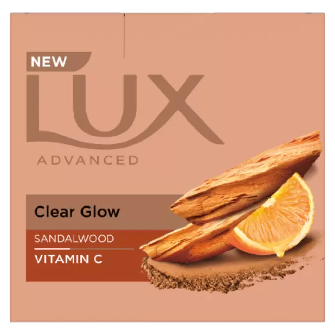 LUX CLEAR GLOW SANDALWOD SOAP 3*150GM 150 gm