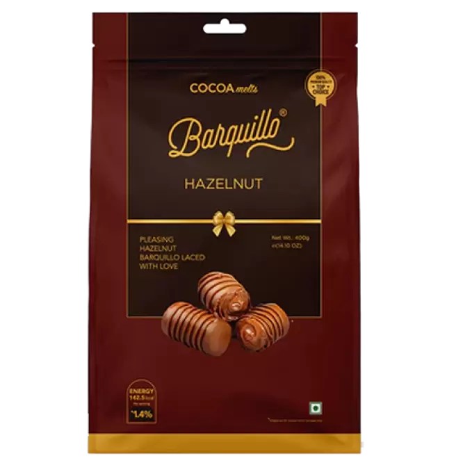 COCOA BARQUILLO HAZELNUT CHOCOLATE 100g 100 gm