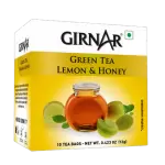 Girnar green tea lemon&honey tea bags 10n