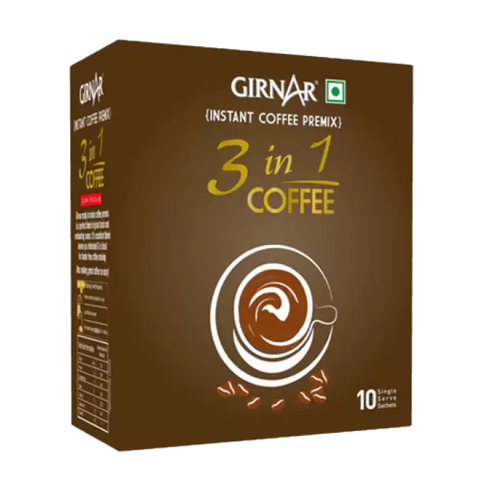 GIRNAR INSTANT 3IN1 COFFEE 140g 140 gm