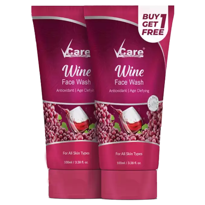 VCARE WINE FACE WASH 100ml B1G1 100 ml