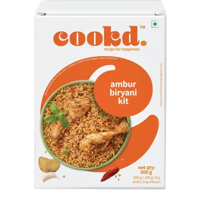 COOKD AMBUR BIRYANI KIT 505g 505 gm