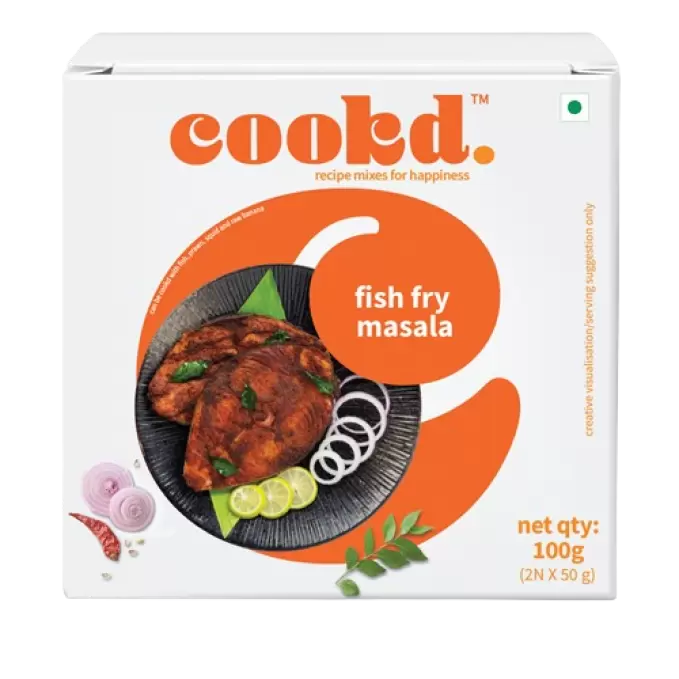 COOKD FISH FRY MASALA 100g 100 gm