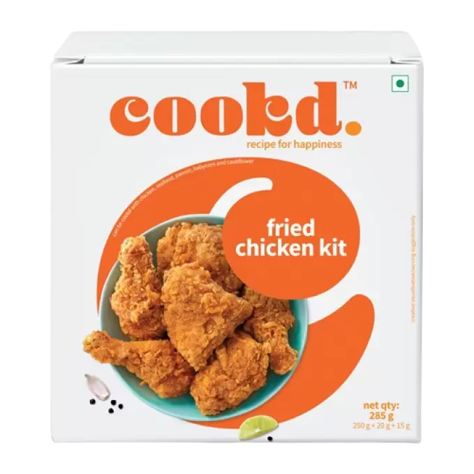 COOKD FRIED CHICKEN KIT 285g 285 gm