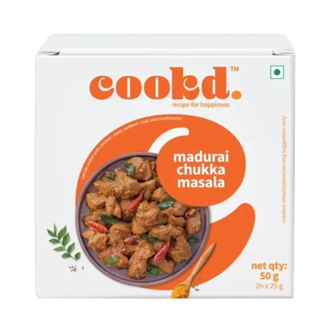 COOKD MADURAI CHUKKA MASALA 50g 50 gm