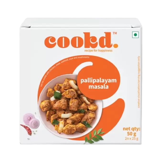 COOKD PALLIPALAYAM MASALA 50g 50 gm