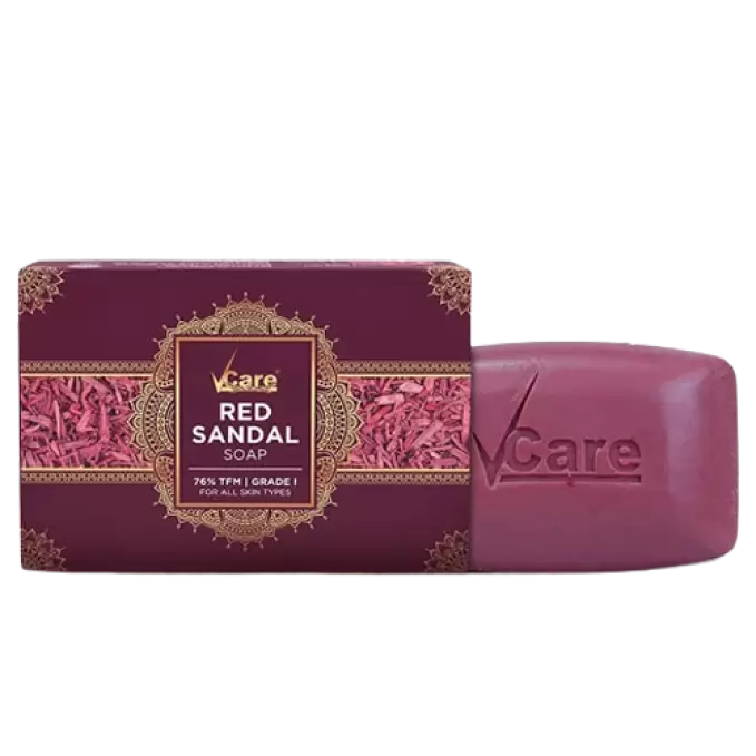 VCARE RED SANDAL SOAP 100g 100 gm